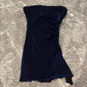 Princess Polly Midnight Blue Strapless Dress